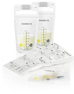 Medela 50 Stuks Moedermelk Bewaarzakjes 008.0410 8 Medela 50 Stuks Moedermelk Bewaarzakjes 008.0410 -Jollein Winkel medela moedermelk bewaarzakjes 3