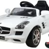 Eco Toys Mercedes SLS Wit Elektrische Kinderauto CLB-681r -Jollein Winkel mercedes elektrische auto wit