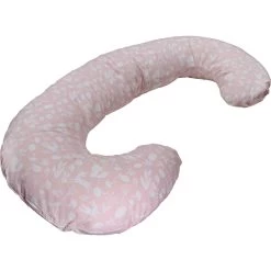 MamaLoes Botanical Animals Roze C-vorm Voedingskussen ML020409 -Jollein Winkel ml020409 01