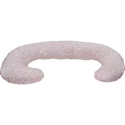 MamaLoes Botanical Animals Roze C-vorm Voedingskussen ML020409 -Jollein Winkel ml020409 03