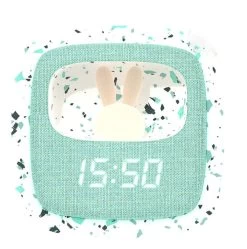 MOB Billy Terrazzo Mintgroen Klok En Nachtlampje BILLY-MTAE-01