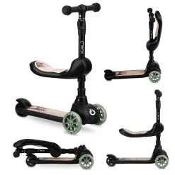 Momi Kiuru Black 2-in-1 Step/Loopfiets HUBA00035 -Jollein Winkel momi kiuru black 2 in 1 step loopfiets huba00035 10
