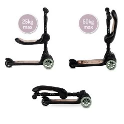 Momi Kiuru Black 2-in-1 Step/Loopfiets HUBA00035 -Jollein Winkel momi kiuru black 2 in 1 step loopfiets huba00035 12