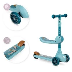 Momi Kiuru Blue 2-in-1 Step/Loopfiets HUBA00036 -Jollein Winkel momi kiuru blue 2 in 1 step loopfiets huba00034 9