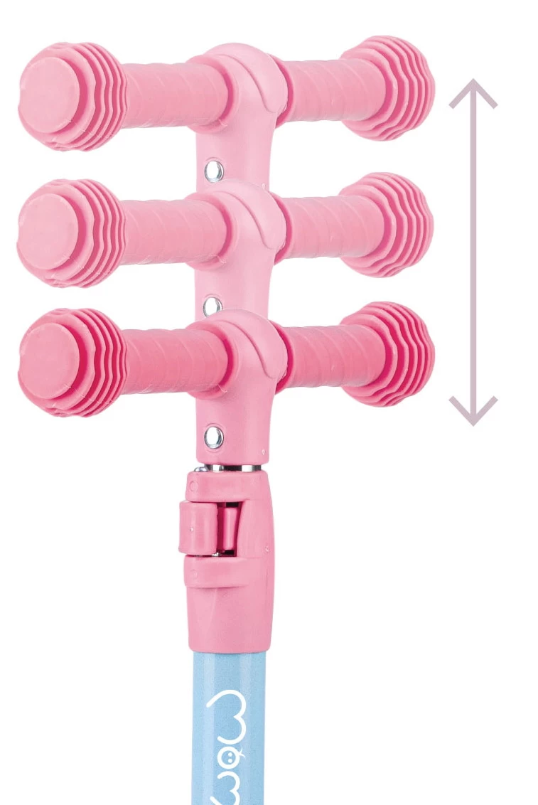 Momi Kiuru Pink 2-in-1 Step/Loopfiets HUBA00034 13 Momi Kiuru Pink 2-in-1 Step/Loopfiets HUBA00034 - Afbeelding 11