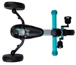 Momi Loris Grey/Turquoise 4-in-1 Ride-On Loopfiets ROBI00041 -Jollein Winkel momi loris grey turquoise 4 in 1 ride on loopfiets robi00041 4