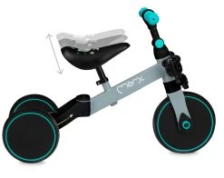 Momi Loris Grey/Turquoise 4-in-1 Ride-On Loopfiets ROBI00041 -Jollein Winkel momi loris grey turquoise 4 in 1 ride on loopfiets robi00041 7