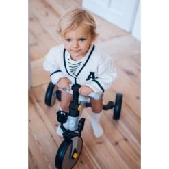 Momi Loris Grey/Turquoise 4-in-1 Ride-On Loopfiets ROBI00041 -Jollein Winkel momi loris loopfiets 4 2 1