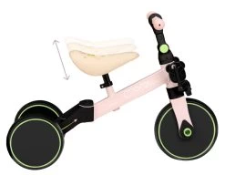 Momi Loris Pink 4-in-1 Ride-On Loopfiets ROBI00039 -Jollein Winkel momi loris pink 4 in 1 ride on loopfiets robi00039 7