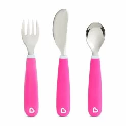 Munchkin Colour Me Roze 7-delig Dinerset 051914 -Jollein Winkel munchkin colour me roze 7 delig dinerset 051914 6