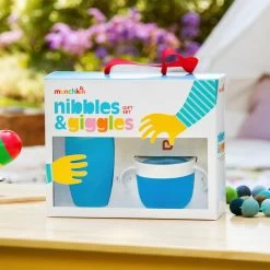 Munchkin Nibbles & Giggles Blue Gift Set 051877 13 Munchkin Nibbles & Giggles Blue Gift Set 051877 -Jollein Winkel munchkin nibbles giggles blue gift set 051877 3