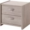 Nachtkastje Amalia Grijs AMA2NT