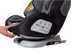 Osann One 360° Universe Grey Isofix Autostoel 0-36 Kg 108-210-252 -Jollein Winkel osann one 360 universe grey isofix autostoel 0 36 kg 108 210 252 11