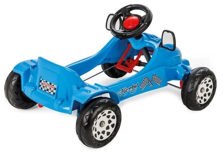 Pilsan Herby Blauw Trapauto 07 302 4 Pilsan Herby Blauw Trapauto 07 302 - Afbeelding 2