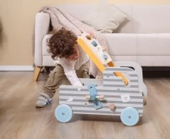 PolarB Houten Gereedschap Truck Loopwagen 44066 -Jollein Winkel polarb houten gereedschap truck loopwagen 44066 5