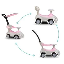 QKids Lolo Pink 2-in-1 Ride-on Loopauto QKIDS00006 18 QKids Lolo Pink 2-in-1 Ride-on Loopauto QKIDS00006 -Jollein Winkel qkids lolo pink 2 in 1 ride on loopauto qkids00006 7