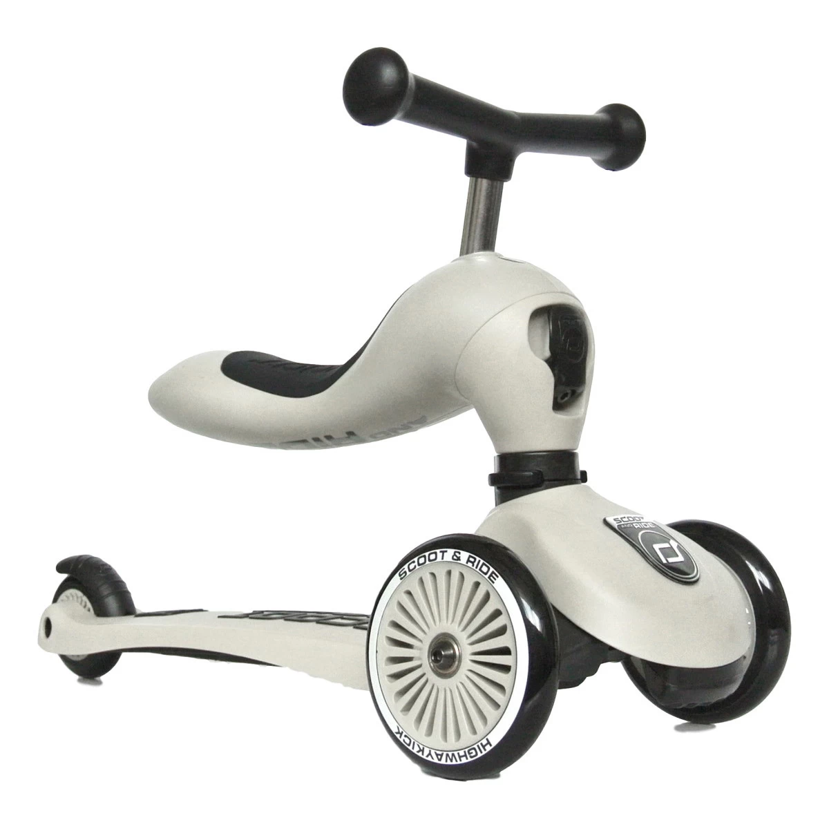 Scoot And Ride Ash Highwaykick 1 Step/Loopfiets SR-96268 4 Scoot And Ride Ash Highwaykick 1 Step/Loopfiets SR-96268 - Afbeelding 2