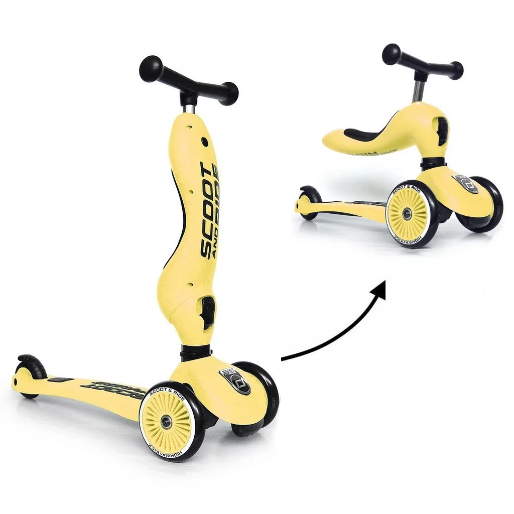 Scoot And Ride Lemon Highwaykick 1 Step/Loopfiets SR-96354 3 Scoot And Ride Lemon Highwaykick 1 Step/Loopfiets SR-96354