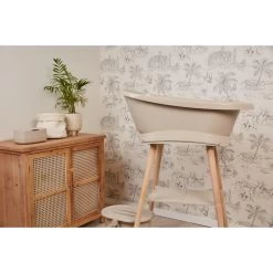 Bébé-jou Bebe-Jou Taupe Sense Badstandaard 421705 -Jollein Winkel sense taupe02