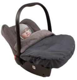 Sevibaby Grijs Groep 0 Universele Autostoel Voetenzak 351 -Jollein Winkel sevibaby grijs groep 0 universele autostoel voetenzak 351 3