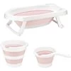 Sevibaby Roze 3-delige Opvouwbare Badset 368-2 -Jollein Winkel sevibaby roze 3 delige opvouwbare badset 368 2 .1