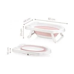 Sevibaby Grijs 3-delige Opvouwbare Badset 368-13 -Jollein Winkel sevibaby roze opvouwbaar badje 365 2 .3 3