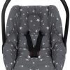 Sevibaby Star Grijs 0+ Autostoelhoes 61-13 -Jollein Winkel sevibaby star grijs 0 autostoelhoes 61 13