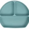 Sevibaby Turquoise Silicone Bord Met Zuignap 525-15 -Jollein Winkel sevibaby turquoise silicone bord met zuignap 525 15