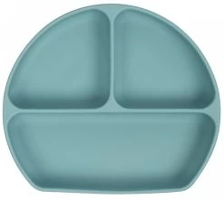 Sevibaby Turquoise Silicone Bord Met Zuignap 525-15