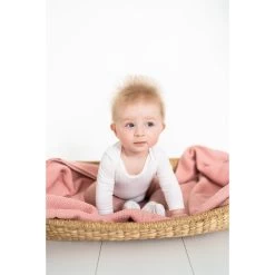 Briljant Pique Groen 75 X 100 Cm Zomer Wiegdeken 138R -Jollein Winkel sfeer 2 4