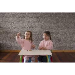 Silly Billyz Towel Navy Messy Eater Slab 18776 -Jollein Winkel silly billy slab sfeer 5 1