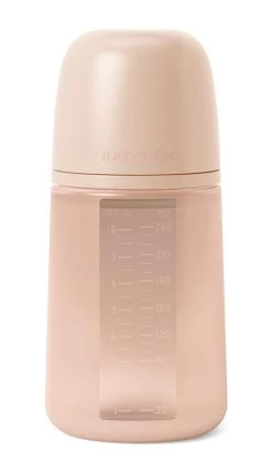 Suavinex Essence Pink Medium Flow 240 Ml Silicone Fles SXSEX20081207