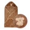 Babymatex Koala Bruin 95x95 Cm Microvezel Wikkeldeken Voor Autostoel TB0149_17 -Jollein Winkel tb0149 17 1