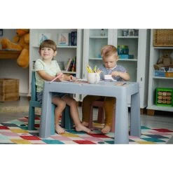 Tega Baby Teggi Grey/Old Rose/Turquoise Multifun 3-in-1 Tafel Met Twee Stoeltjes TI-011-174 11 Tega Baby Teggi Grey/Old Rose/Turquoise Multifun 3-in-1 Tafel Met Twee Stoeltjes TI-011-174 -Jollein Winkel tega baby teggi turquoisenavygrey multifun 3 in 1 tafel 3