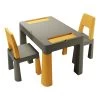 Tega Baby Teggi Graphite/Mustard Multifun 3-in-1 Tafel Met Twee Stoeltjes TI-011-172 -Jollein Winkel teggi graphite mustard set