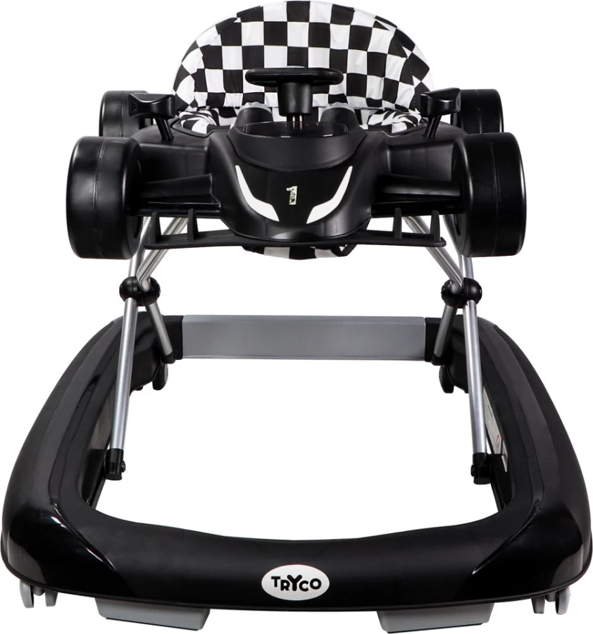 Tryco F1 Racer Black 2-in-1 Loopstoel En Loopwagen TR-362703 6 Tryco F1 Racer Black 2-in-1 Loopstoel En Loopwagen TR-362703 - Afbeelding 4