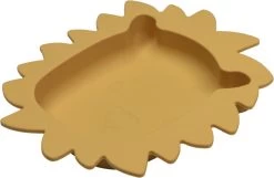 Tryco Lion Honey Gold Siliconen Bord TR-392815 -Jollein Winkel tr 392815 8720289396718 lion honey gold silicone plate 03