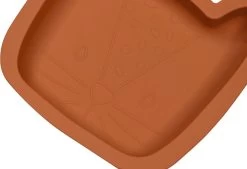 Tryco Leopard Sienna Siliconen Bord TR-392816 -Jollein Winkel tr 392816 8720289396725 leopard sienna silicone plate 04