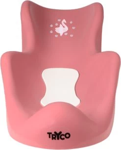 Tryco Swan Ivy Pink Badset 24 Tryco Swan Ivy Pink Badset -Jollein Winkel tr 412637 8720663930125 tryco pink swan ivy anti slip bath cradle 02 1