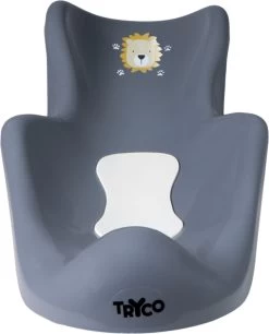 Tryco Lion Leo Anthracite Badset -Jollein Winkel tr 412638 8720663930132 tryco anthracite lion lenny anti slip bath cradle 02 1