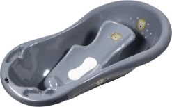 Tryco Lion Leo Anthracite Badset -Jollein Winkel tr 412638 8720663930132 tryco anthracite lion lenny anti slip bath cradle 03 1