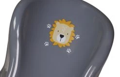 Tryco Lion Leo Anthracite Badset -Jollein Winkel tr 412638 8720663930132 tryco anthracite lion lenny anti slip bath cradle 05 1