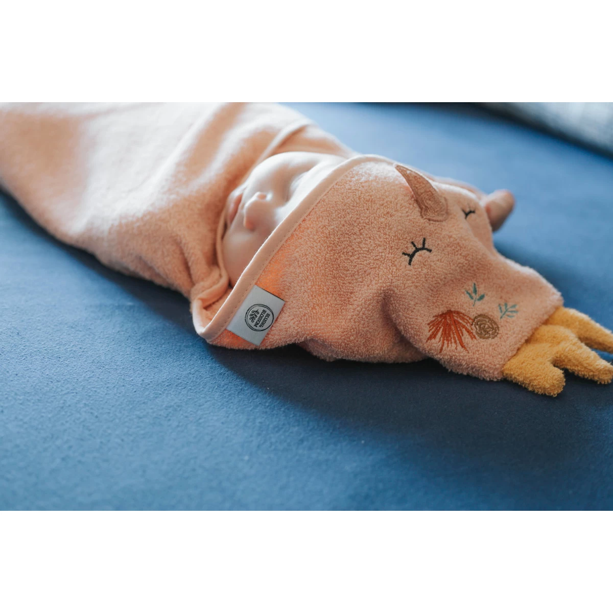 Blush & Blossom Swan Ivy Badstof Badcape TR-BB4219 - Afbeelding 6