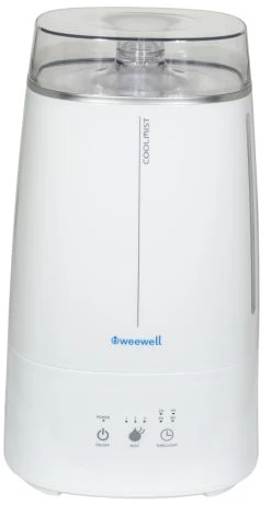 Weewell Ultrasonik Cool Mist Grijs Luchtbevochtiger WHC650