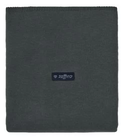 Zaffiro Antraciet Cotton 100 X 150 Cm Ledikantdeken 3443