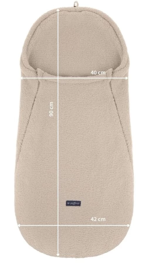 Zaffiro MINI Lama Blush Autostoel Voetenzak 5 Zaffiro MINI Lama Blush Autostoel Voetenzak - Afbeelding 3