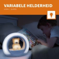 Zazu Billy Beer Bruin Nachtlampje ZA-BILLY-02 -Jollein Winkel zazu billy beer bruin nachtlampje za billy 02 4