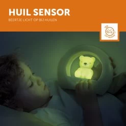 Zazu Billy Beer Groen Nachtlampje ZA-BILLY-01 -Jollein Winkel zazu billy beer groen nachtlampje za billy 01 4 1