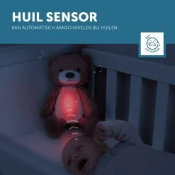 Zazu Brody De Beer Roze Slaaptrainer ZA-BRODY-03 -Jollein Winkel zazu brody de beer roze slaaptrainer sfeer 3